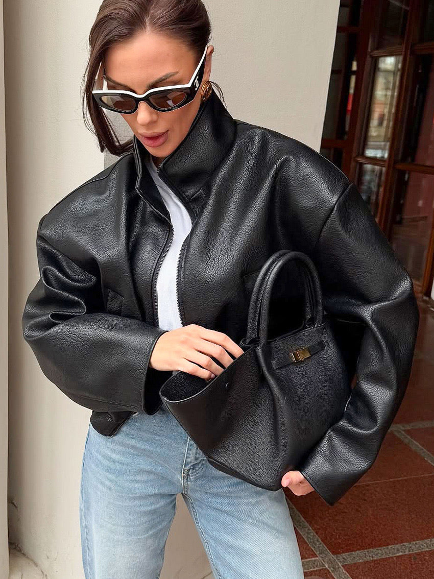 MARSEILLE LEATHER JACKET