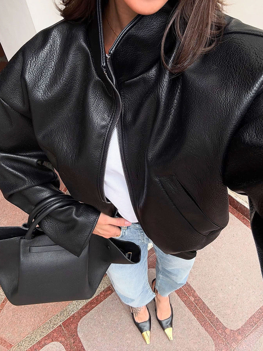 MARSEILLE LEATHER JACKET